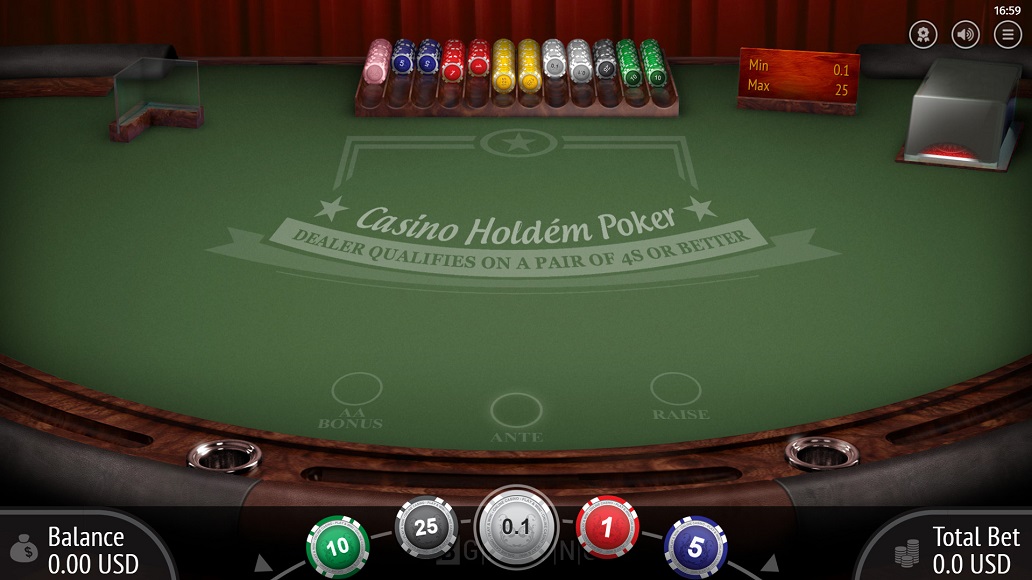 XBet Casino Table Poker Desktop- Casino Hold’em Poker